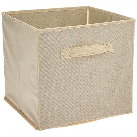Eveready Eveready HC-2207 Fabric Storage Basket Cubes Bins Home-Complete Closet Organizer - Beige HC-2207